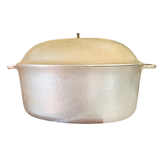 Hammered Club Aluminum Hammercraft Cookware Missing Handle 12" x 8" Dutch Oven - Picture 1 of 7